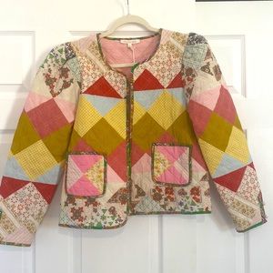 NWT love the label, quilt jacket, size medium